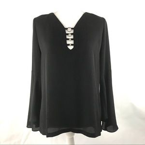 Rock Republic Black Blouse